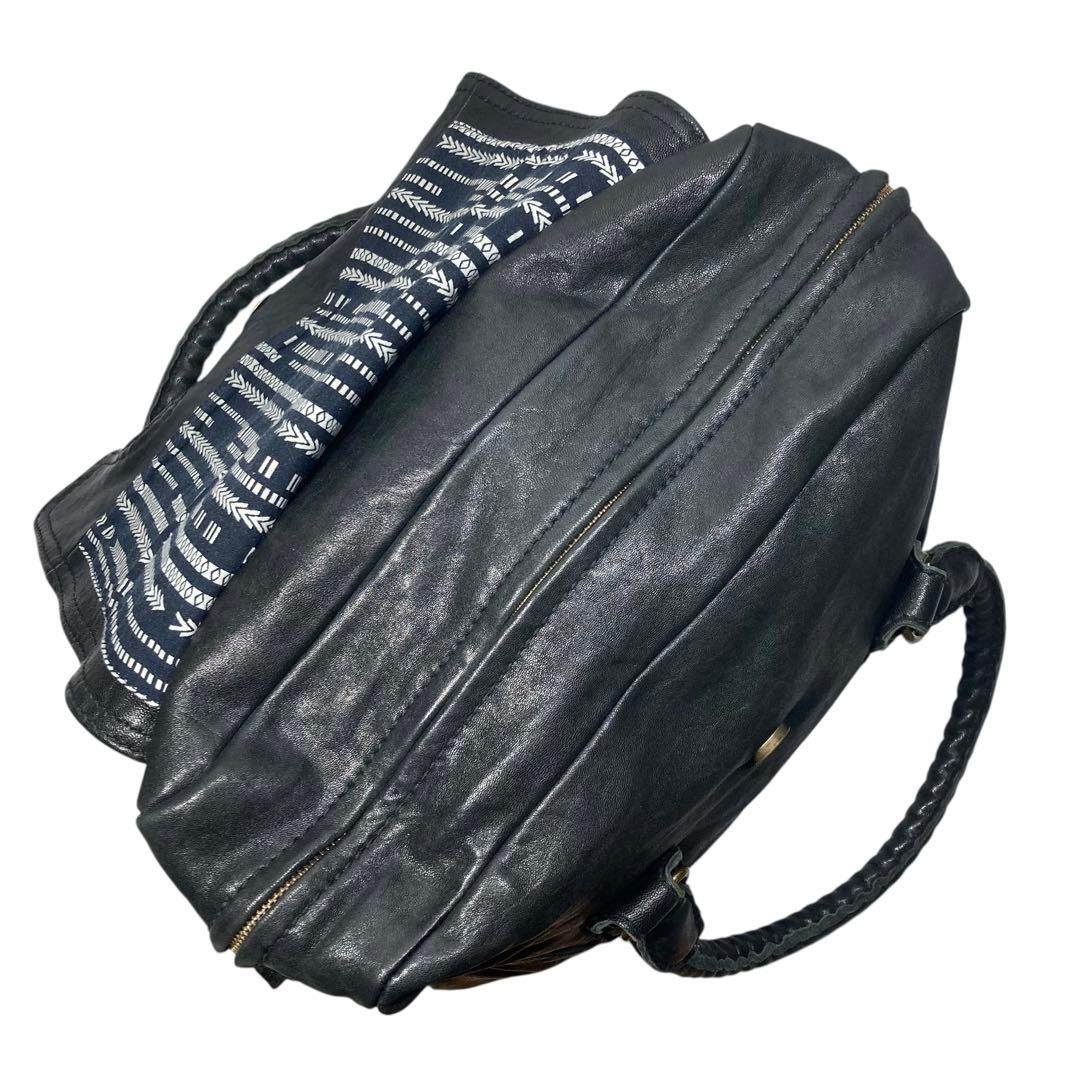 バッグ y2k 00s archive 2way bag goat leather