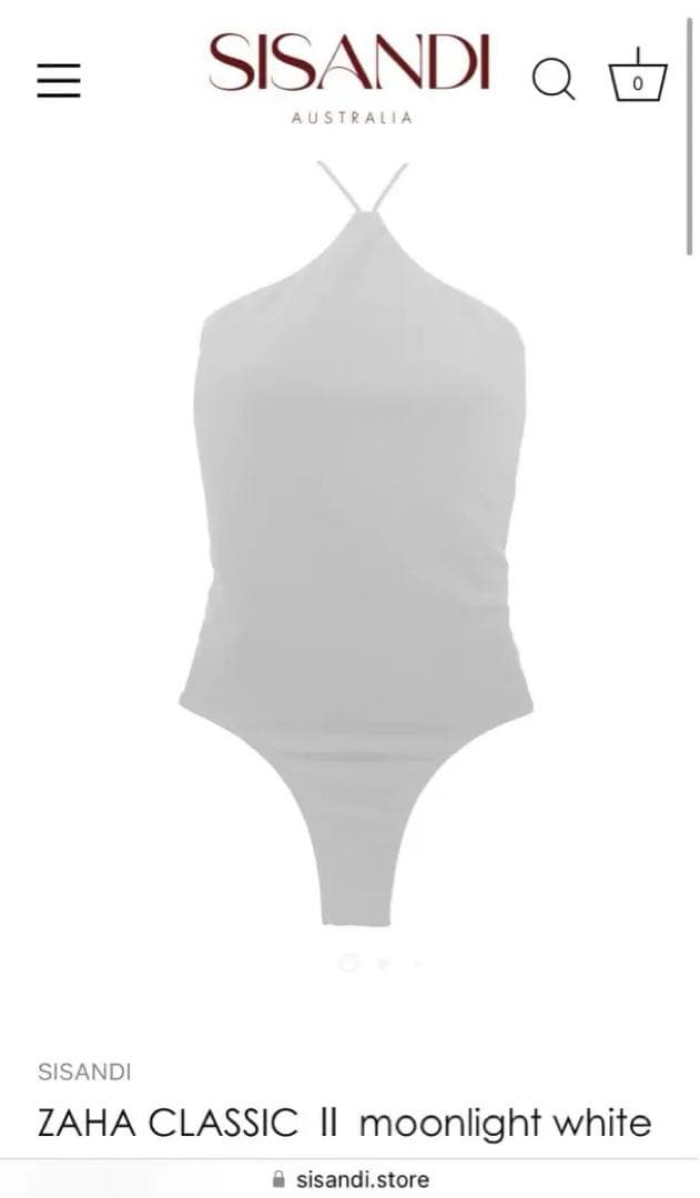 SISANDI Zaha Classic II White 2025 サイズ1