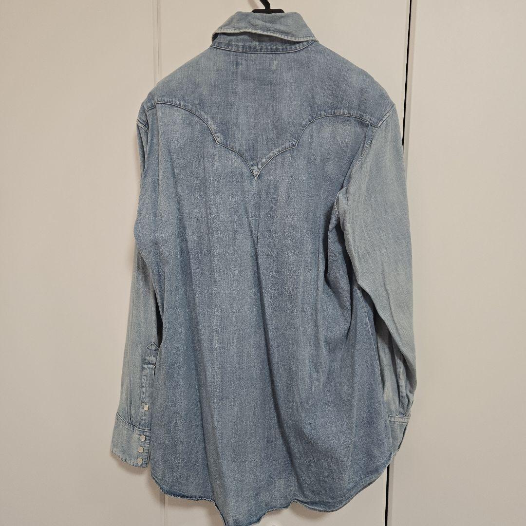 トップス MAATEE&SONS WESTERN FADE INDIGO