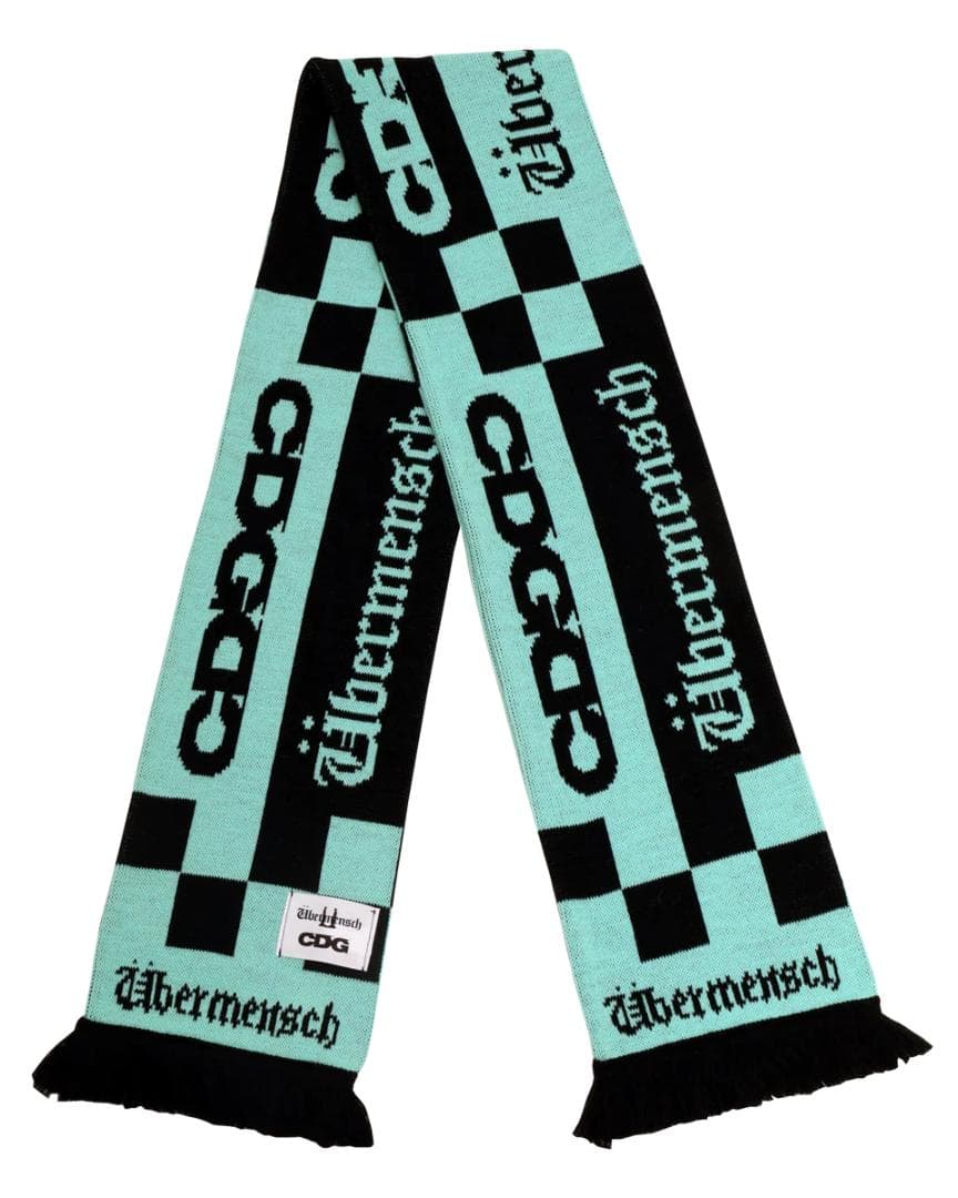 小物 CDG x G-DRAGON CHECKERED STOLE MINT