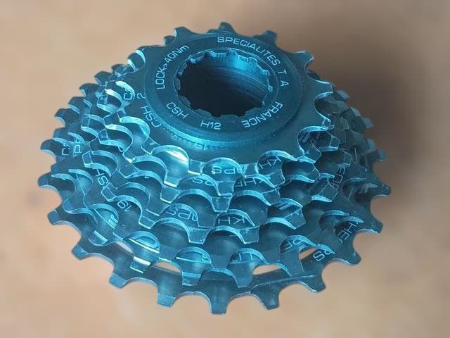 TA KHEOPS スプロケット ギア板8枚 純正ロックリング付 シマノHG互換