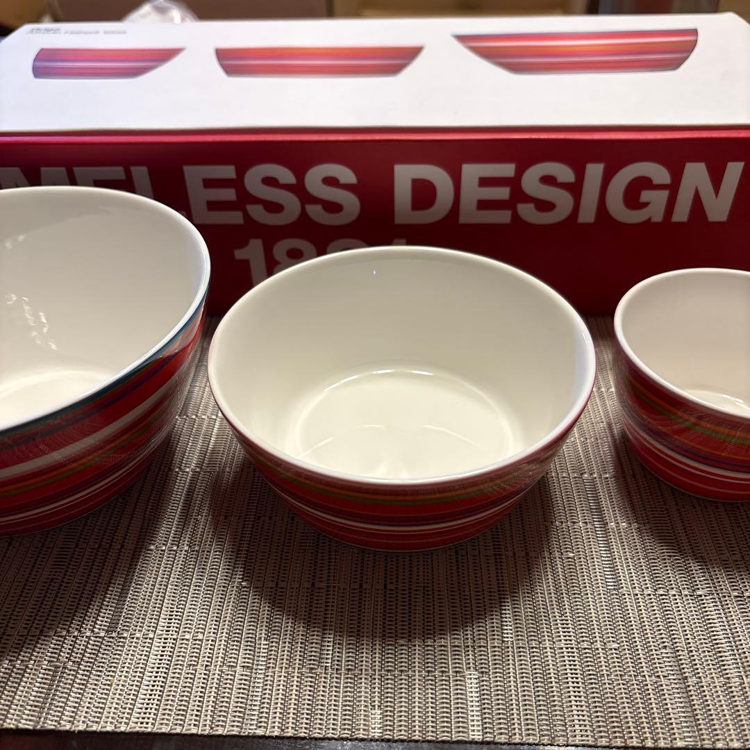 イッタラ　オリゴボウル３点セット廃番