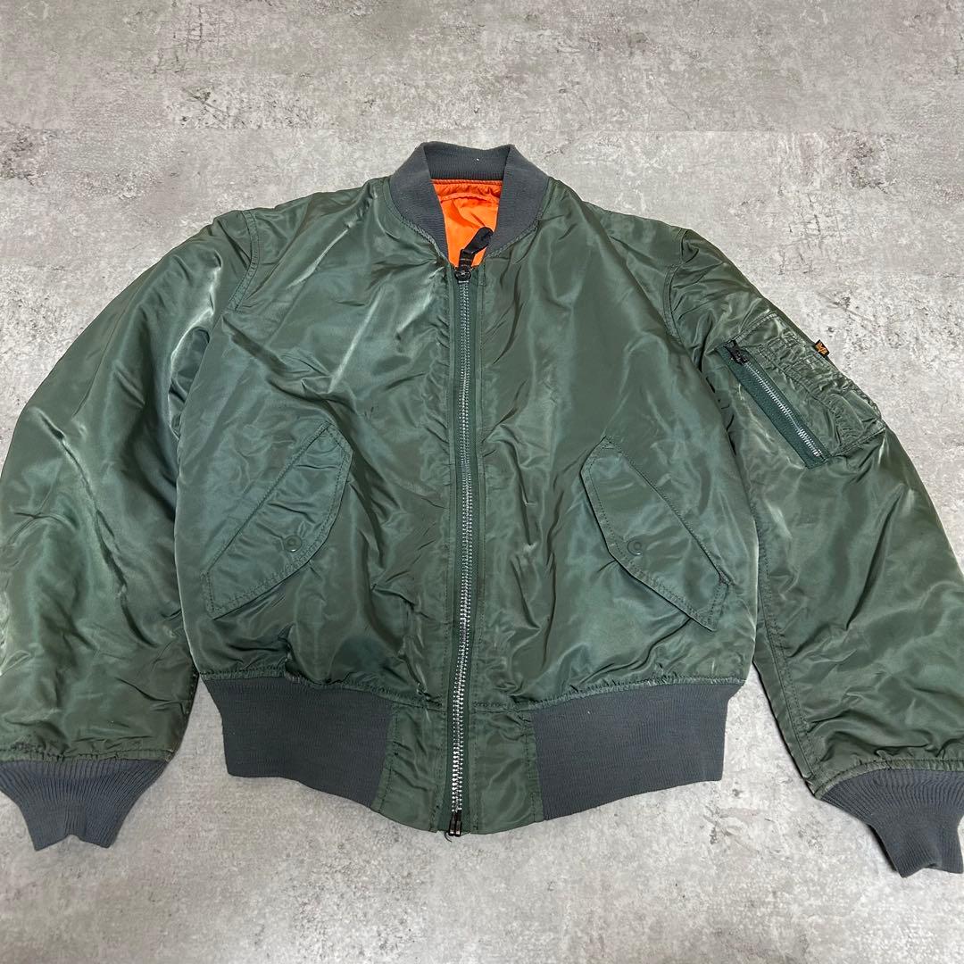 アルファインダストリーズ usa製 MA-1フライトジャケット