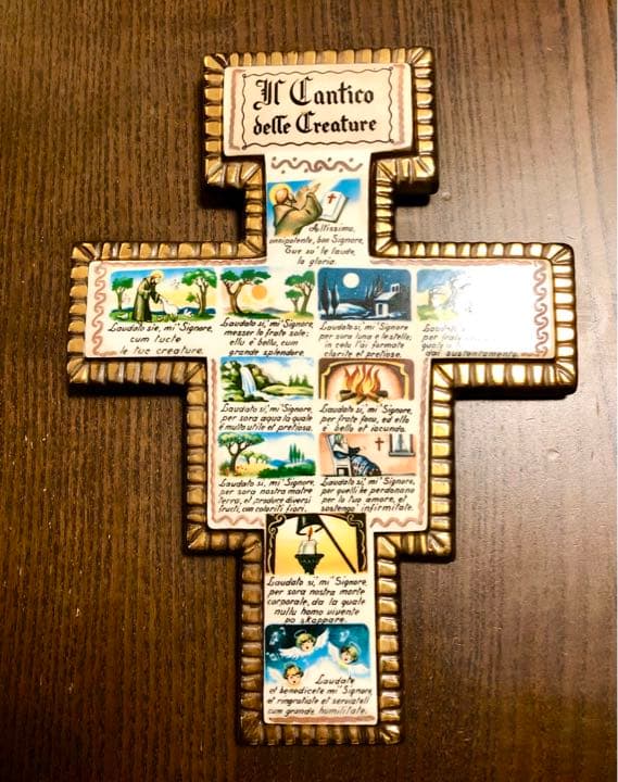 【お値下げ】 陶板画　Cantico delle Creature 太陽の讃歌