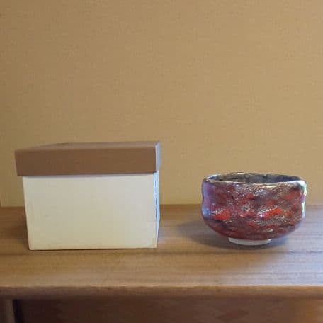 A 97    抹茶碗       箕面焼 ( 未使用品 )