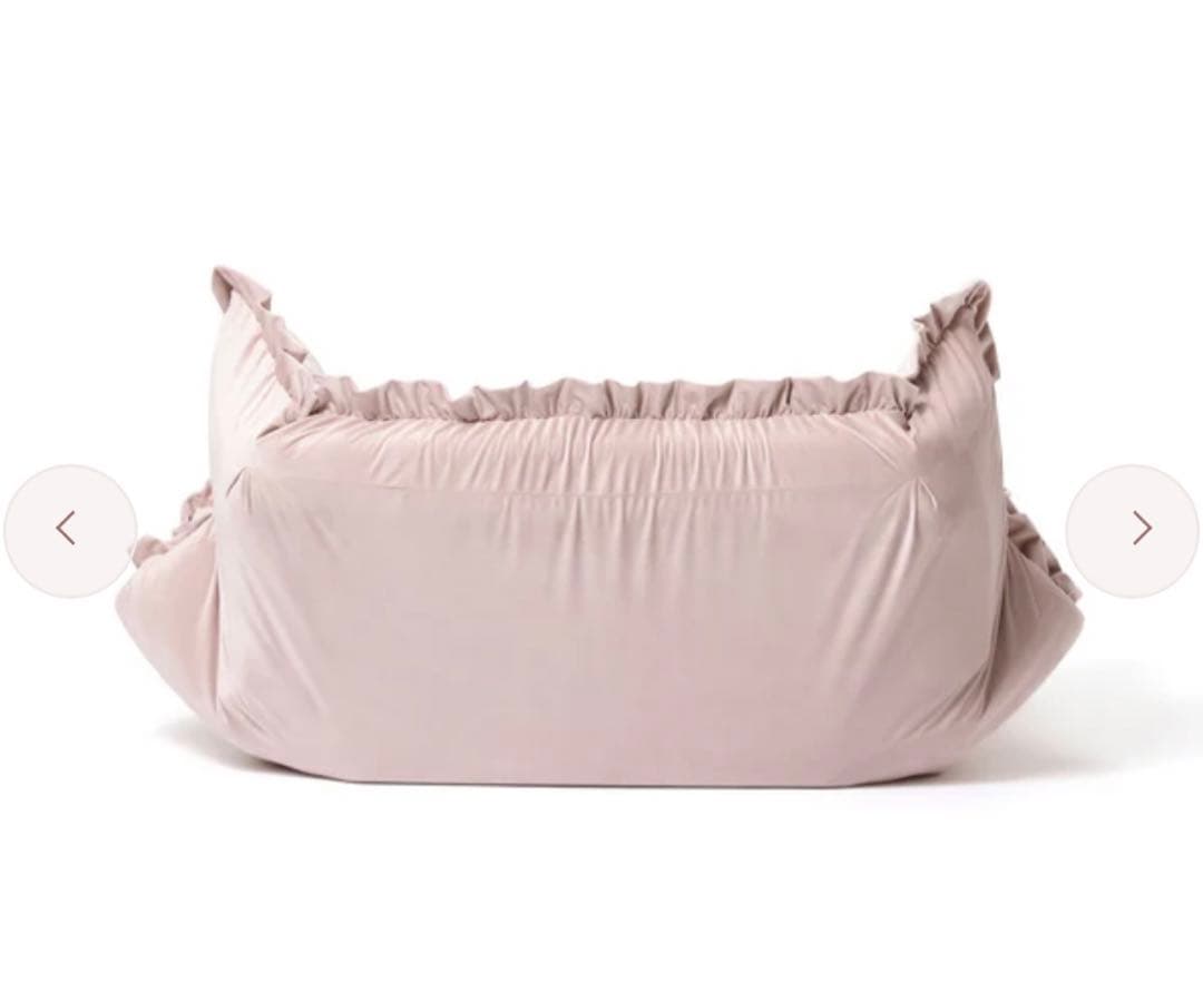 Francfrancカラン フロアソファ （W1120～1570） ピンク