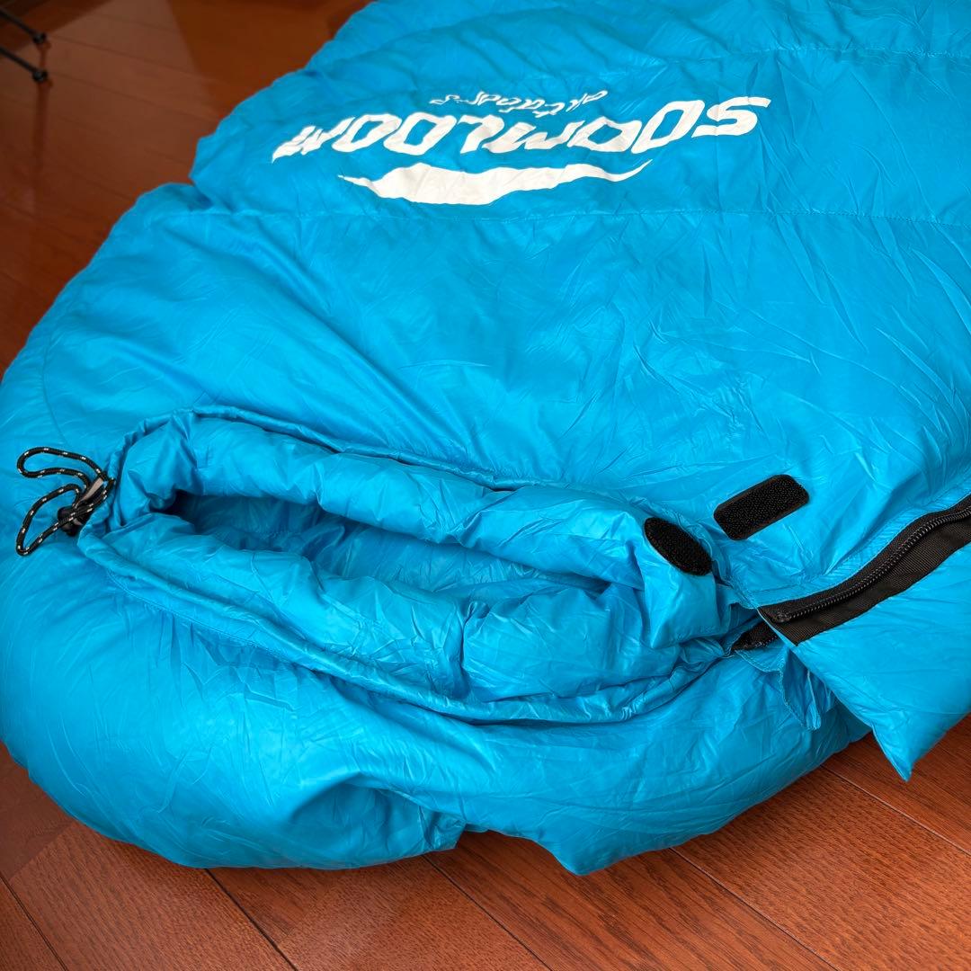 SOOMLOOM 1000gダウン寝袋 シュラフ　マミー型