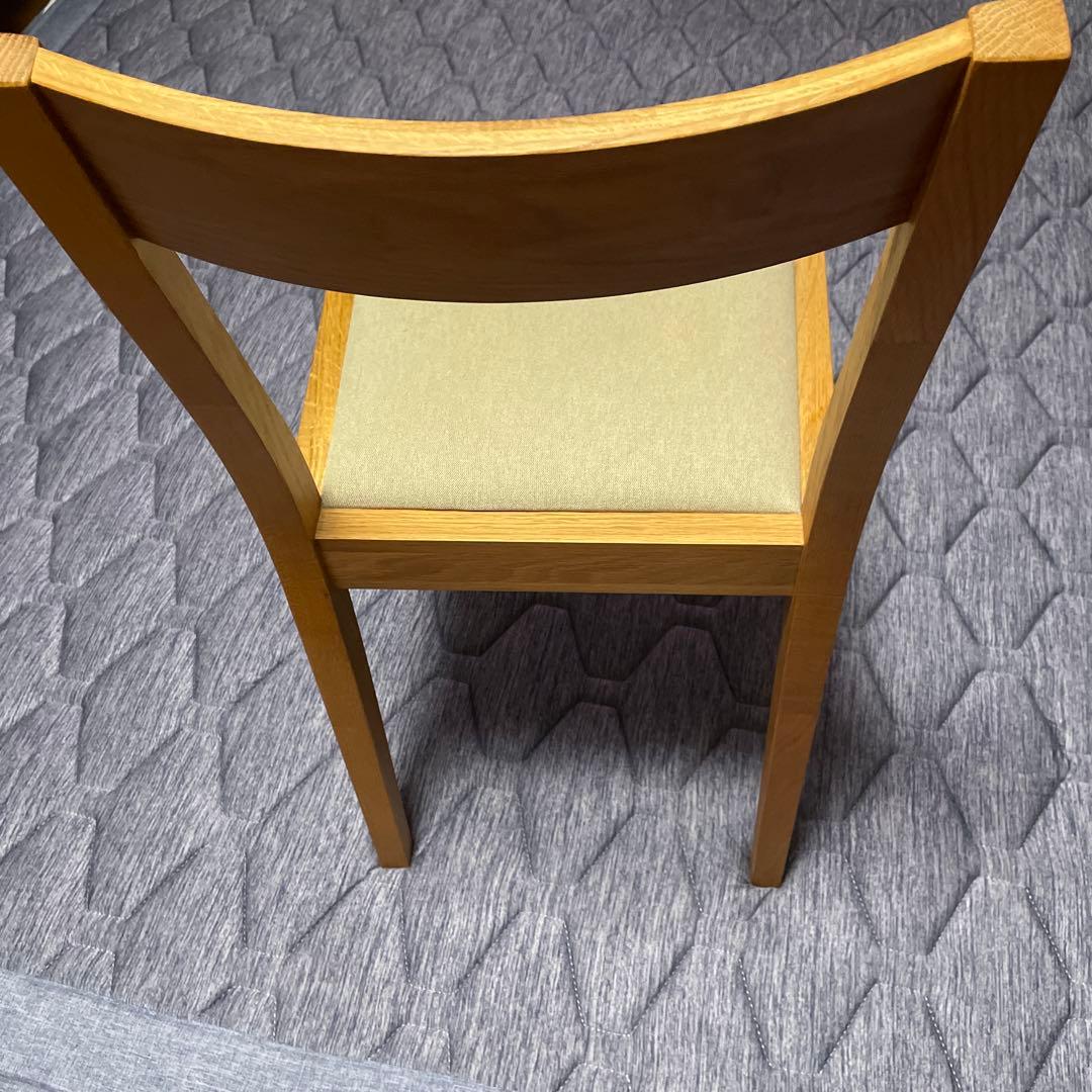 2脚セット売り　無印良品　オーク材　ダイニングチェア