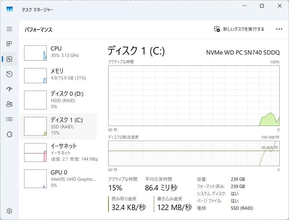 Dell Latitude 3500 8世代 i5 16GB Office付き