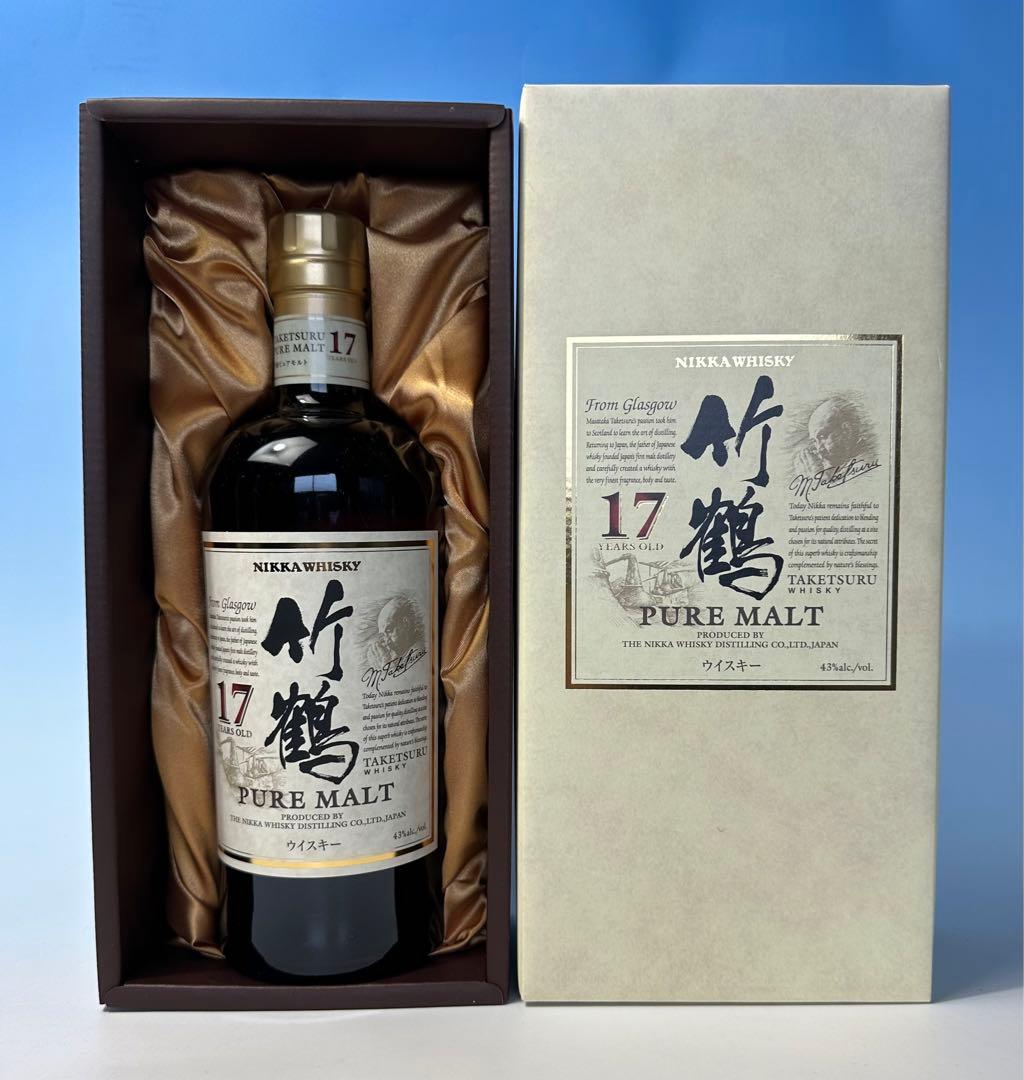 ニッカウヰスキー 竹鶴 17年 ピュアモルト