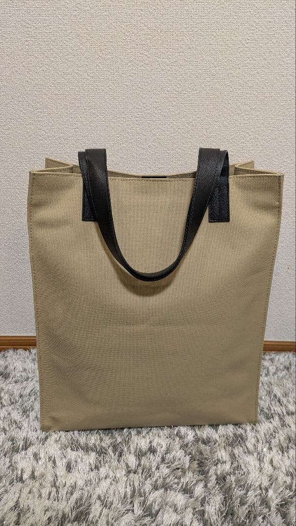 【新品】CULLNI Leather Pocket Canvas Toteタグ付