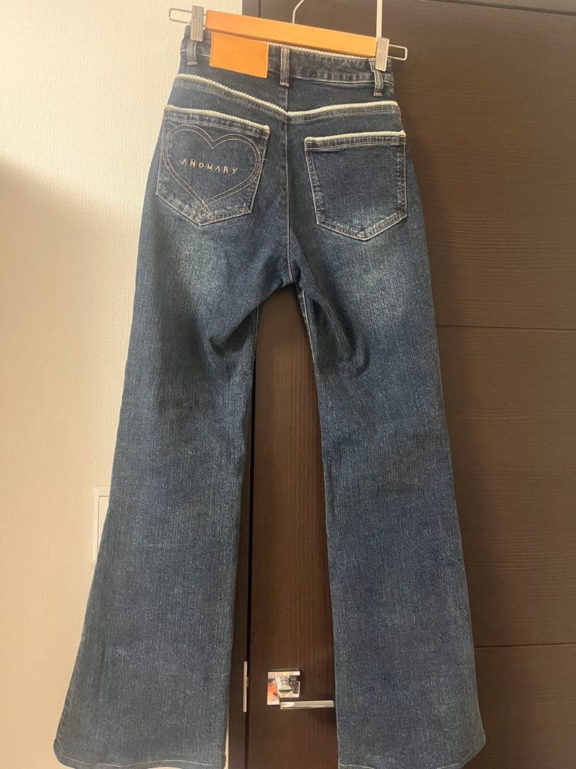 ANDMARY Heart stitch denim※注意事項あり