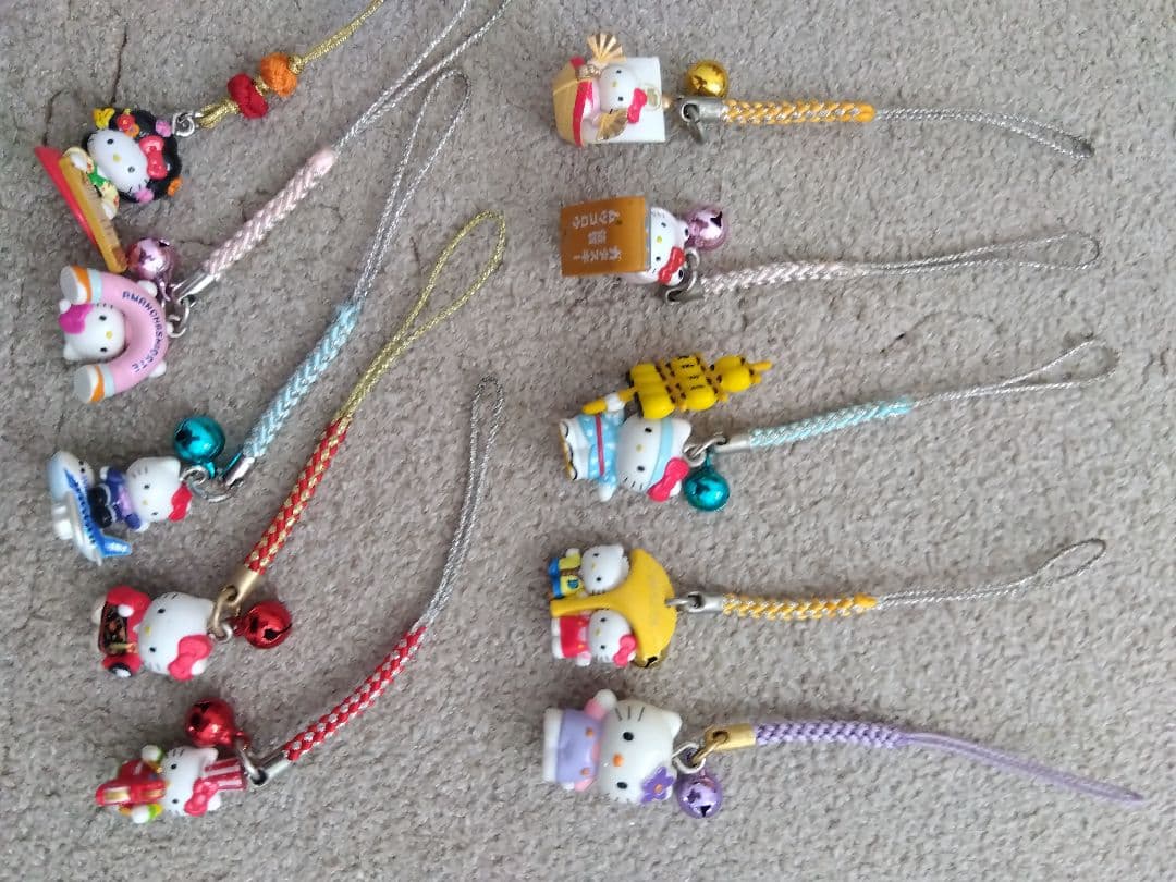 サンリオご当地キティキーホルダー　まとめ売り 94個セット