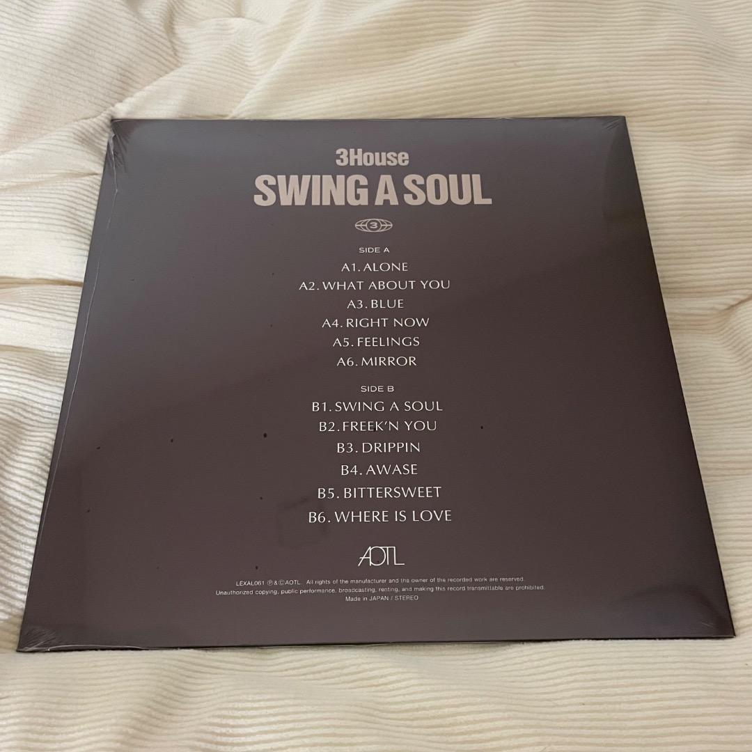 3House / SWING A SOUL / レコード/ LP
