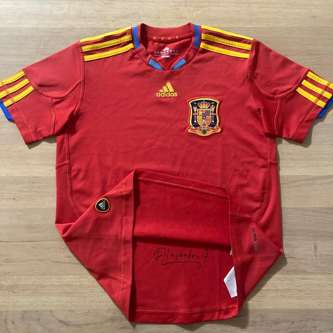 レア 希少 アレハンドロ ガルナチョ サイン スペイン代表 ユニフォーム