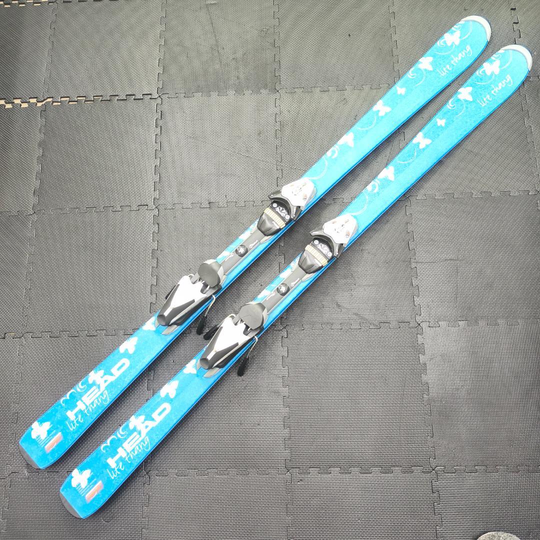 HEAD lite thang　スキー板147㎝　SIMANO　ストック　セット