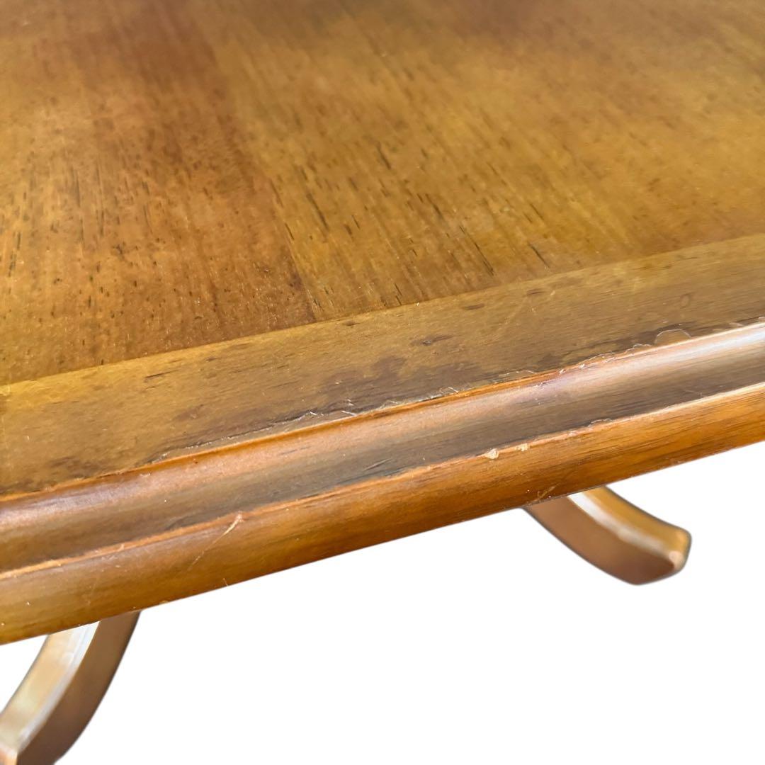 HR762 【天板木目が素敵な】maruni センターテーブル　8角形