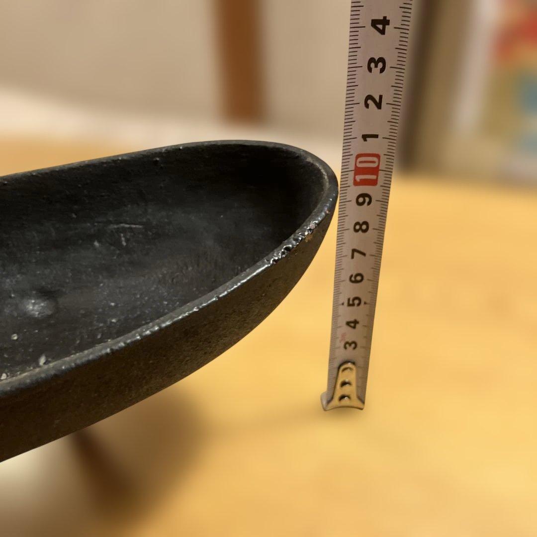 水盤 三つ脚 鉄器 南部鉄器　中古
