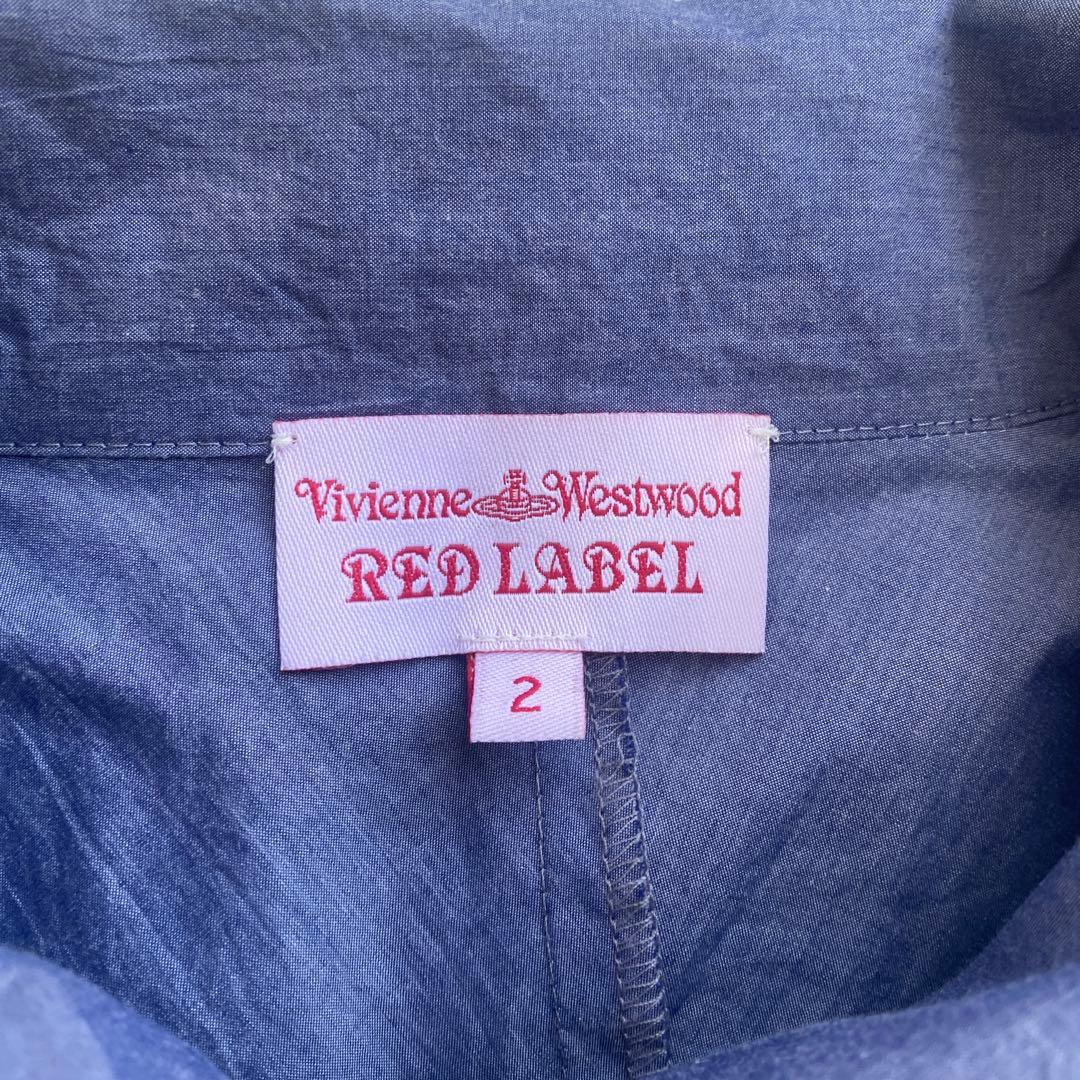 ヴィヴィアンウエストウッド　ブラウス　オーブネックレス　プリント　オーバーサイズ