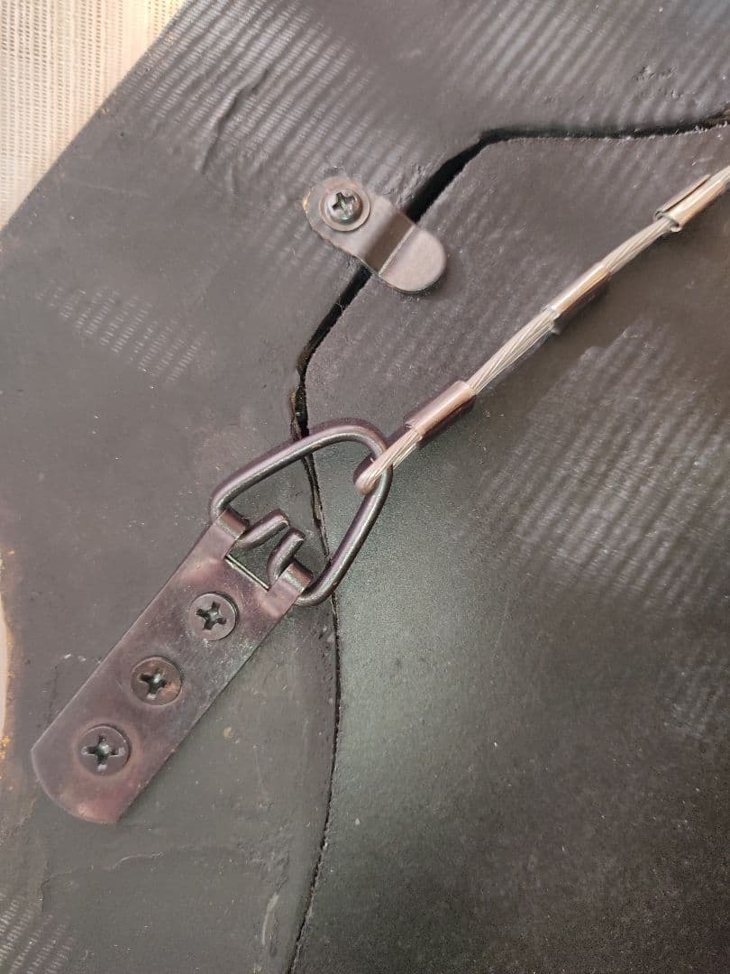 鏡　面取り　木製　ビンテージ　　アンティーク