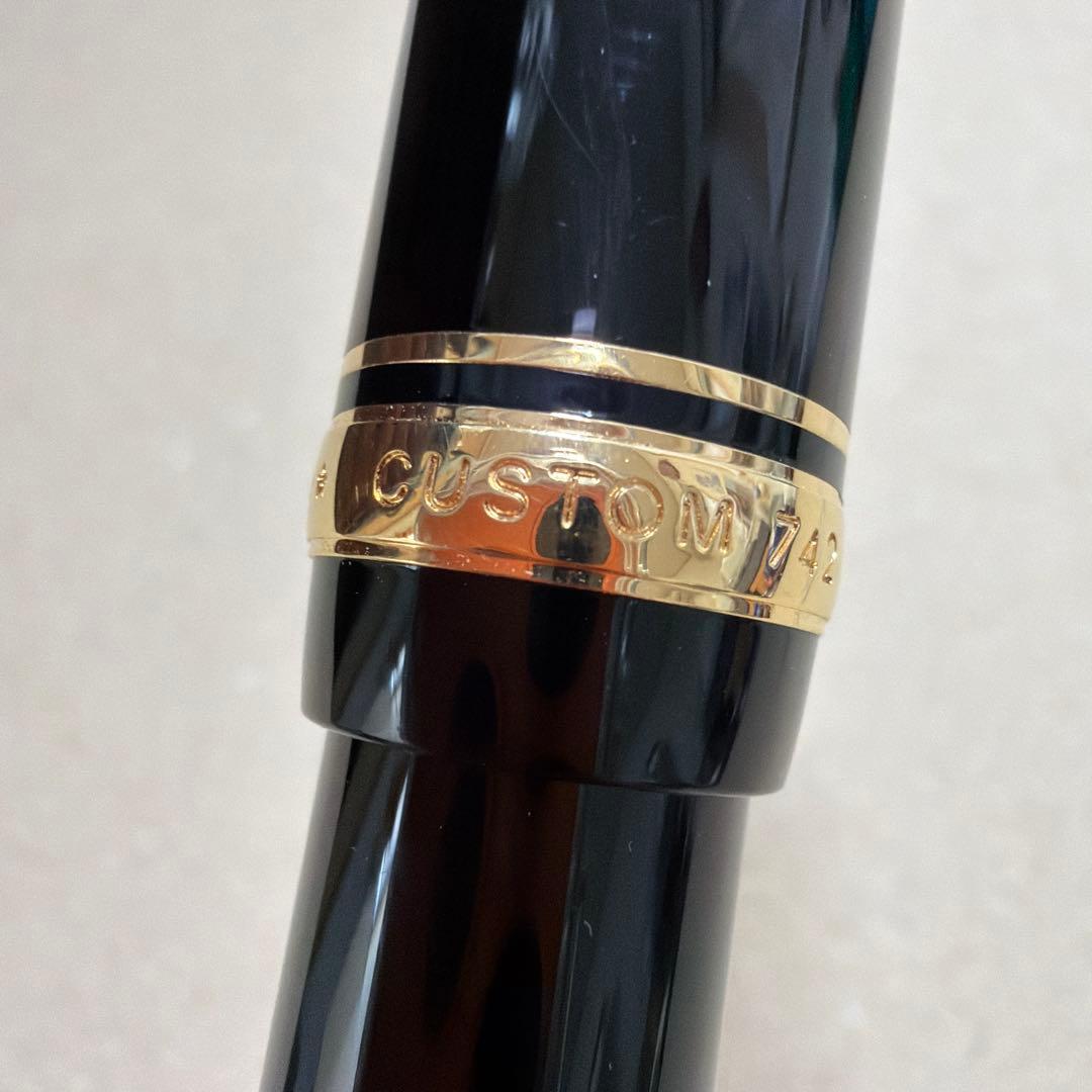 PILOT パイロット Custom カスタム 742 万年筆 ミュージック 黒