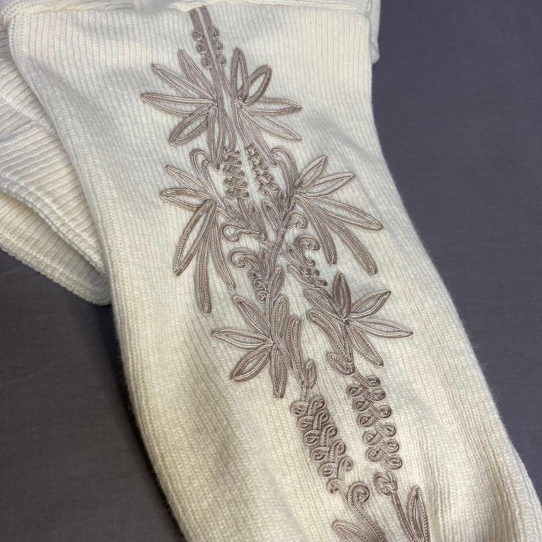 LOKITHO STUDIOUS別注 コードエンブロイダリーニットカーディガン