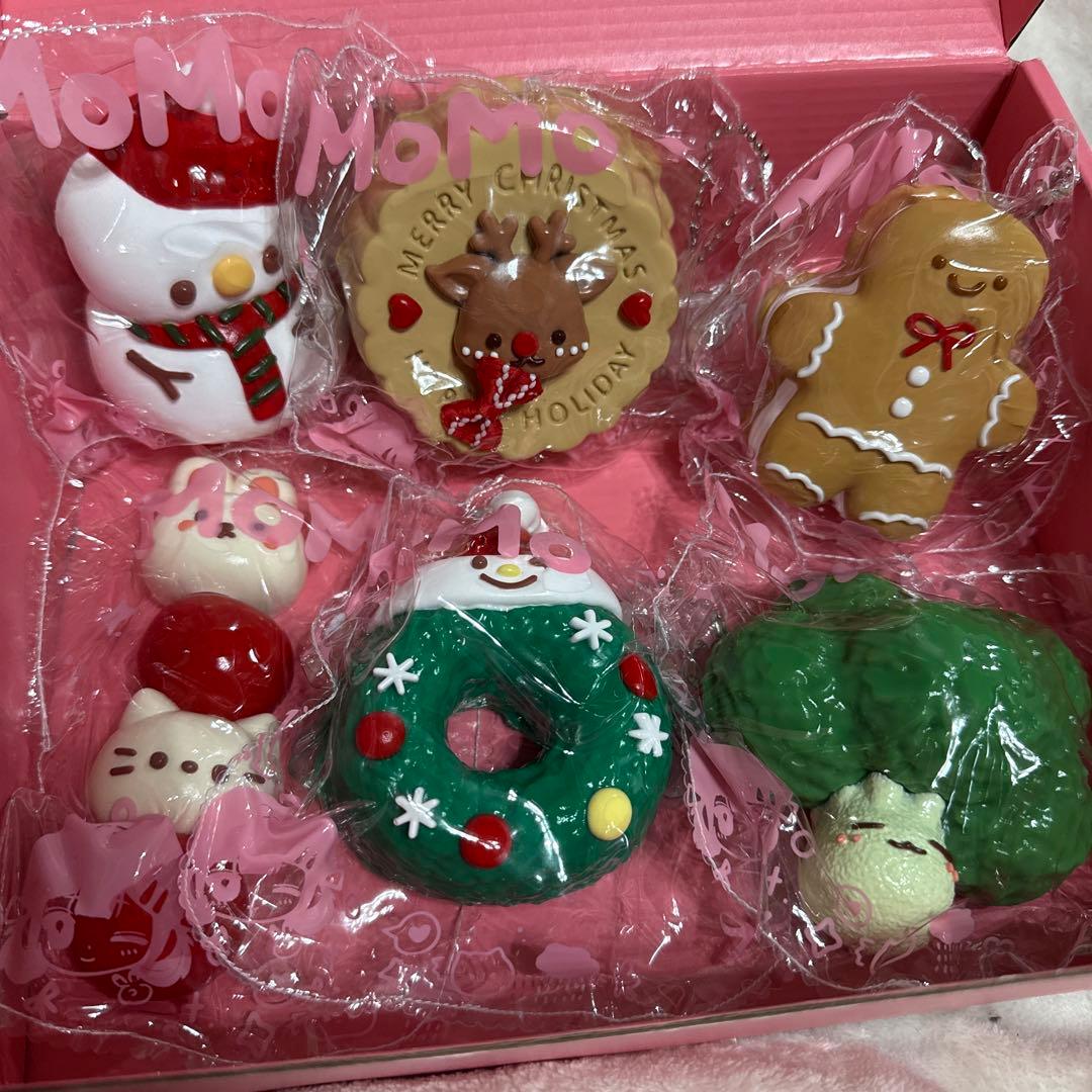 【バラ売り不可】MoMoスクイーズ クリスマス野菜 海外スクイーズ