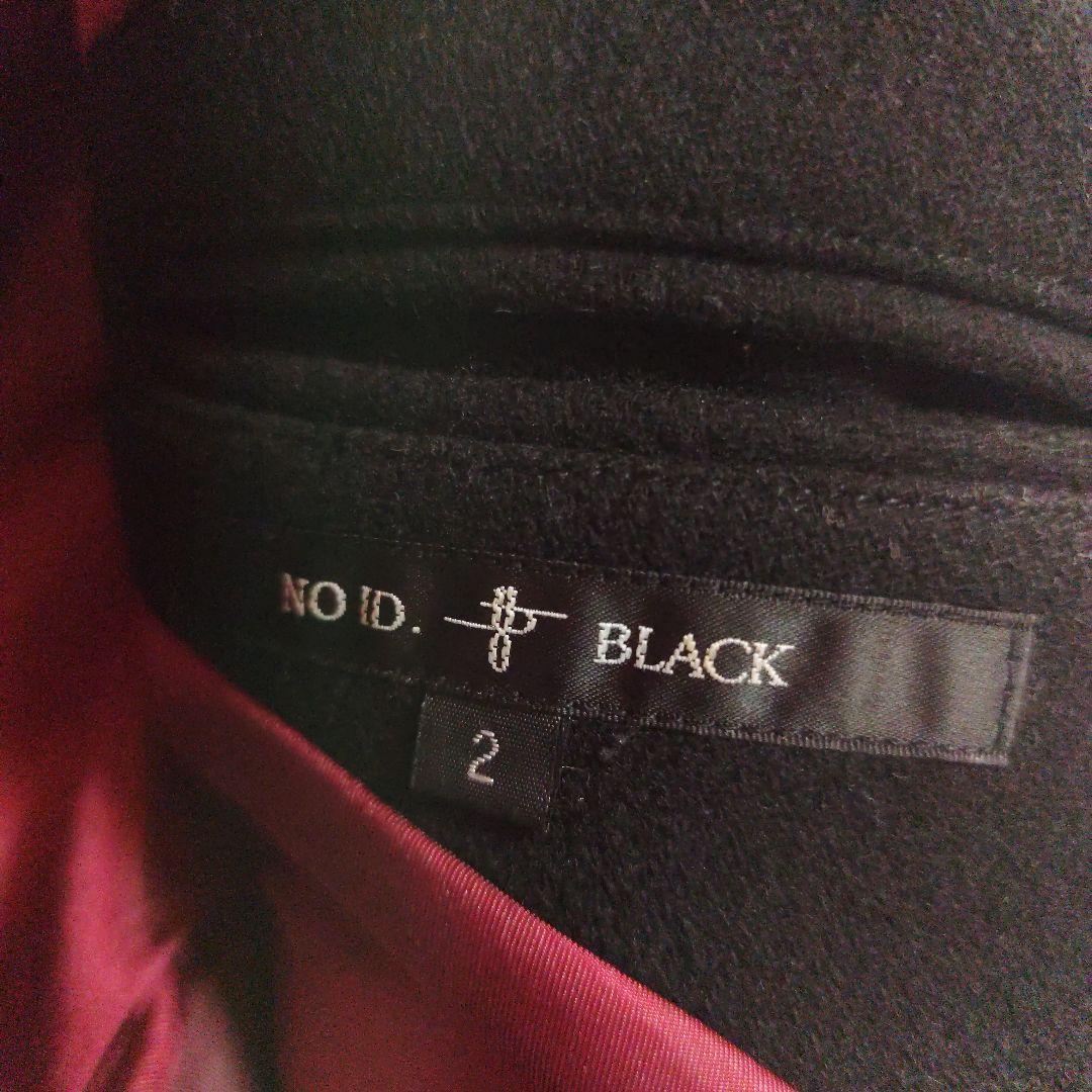 雪　美品希少　ノーアイディー　黒　フェイクファー　グリズリージャケット