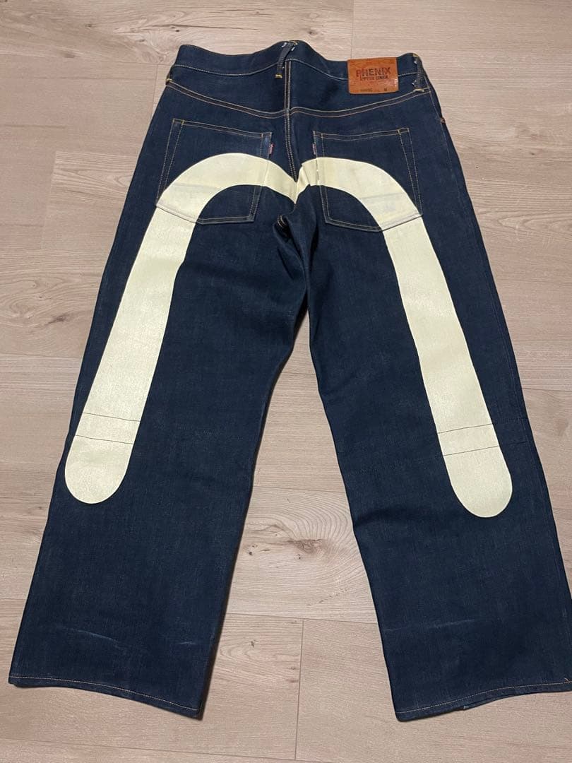 サイズM 白大黒 スノボ 2001G PHENIXコラボ エヴィス エビス