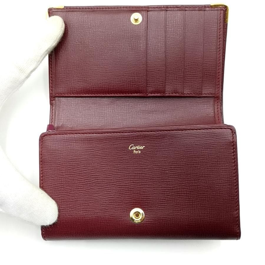 超美品 カルティエ Cartier 財布 マストライン 11-25120302
