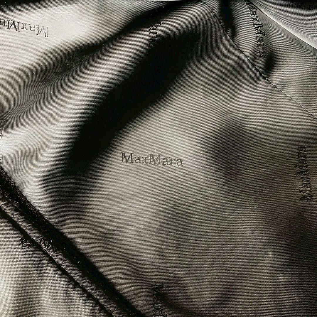 マックスマーラ　101801 最高級白タグ ダブルブレスト　アイコンコート　42