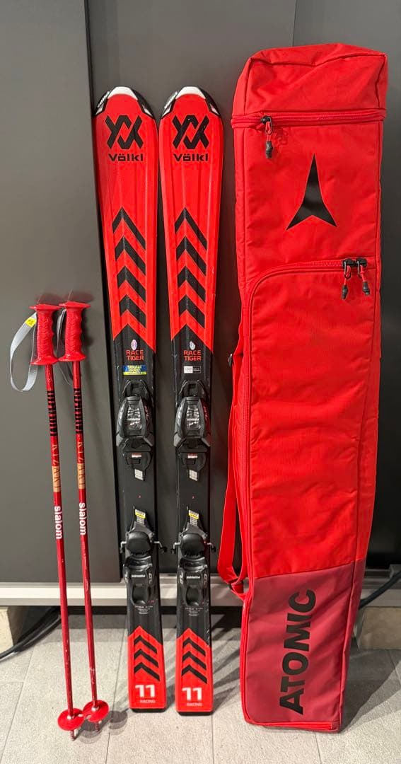 スキー板セット VOLKL フォルクル キッズ ジュニア 130cm