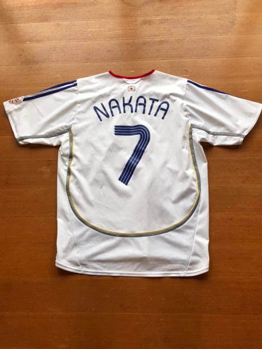 正規品 adidas 日本代表「7」中田英寿 半袖 2XO ユニフォーム