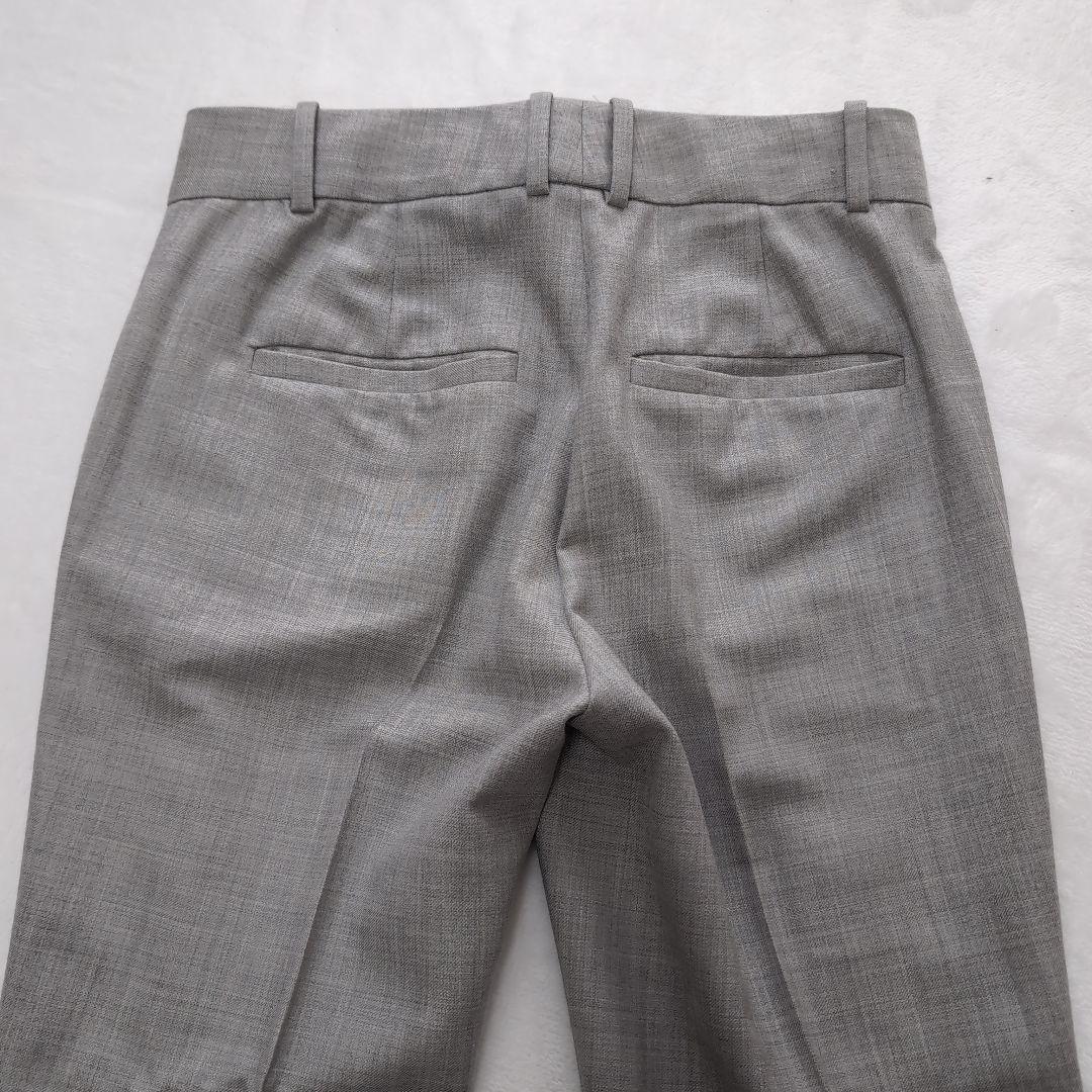 Theory　セットアップ　 スーツ　ノーカラー　センタープレス　Size00