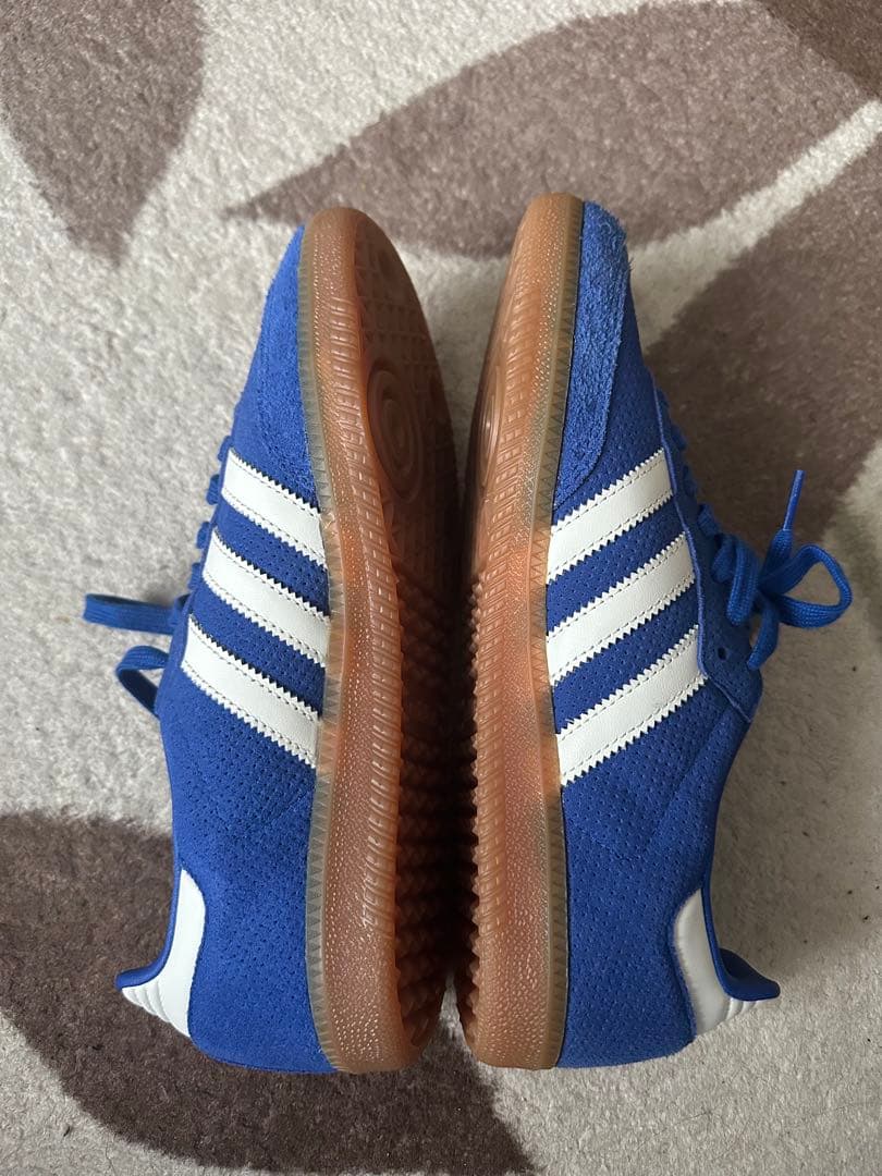 adidas Samba 青 スニーカー