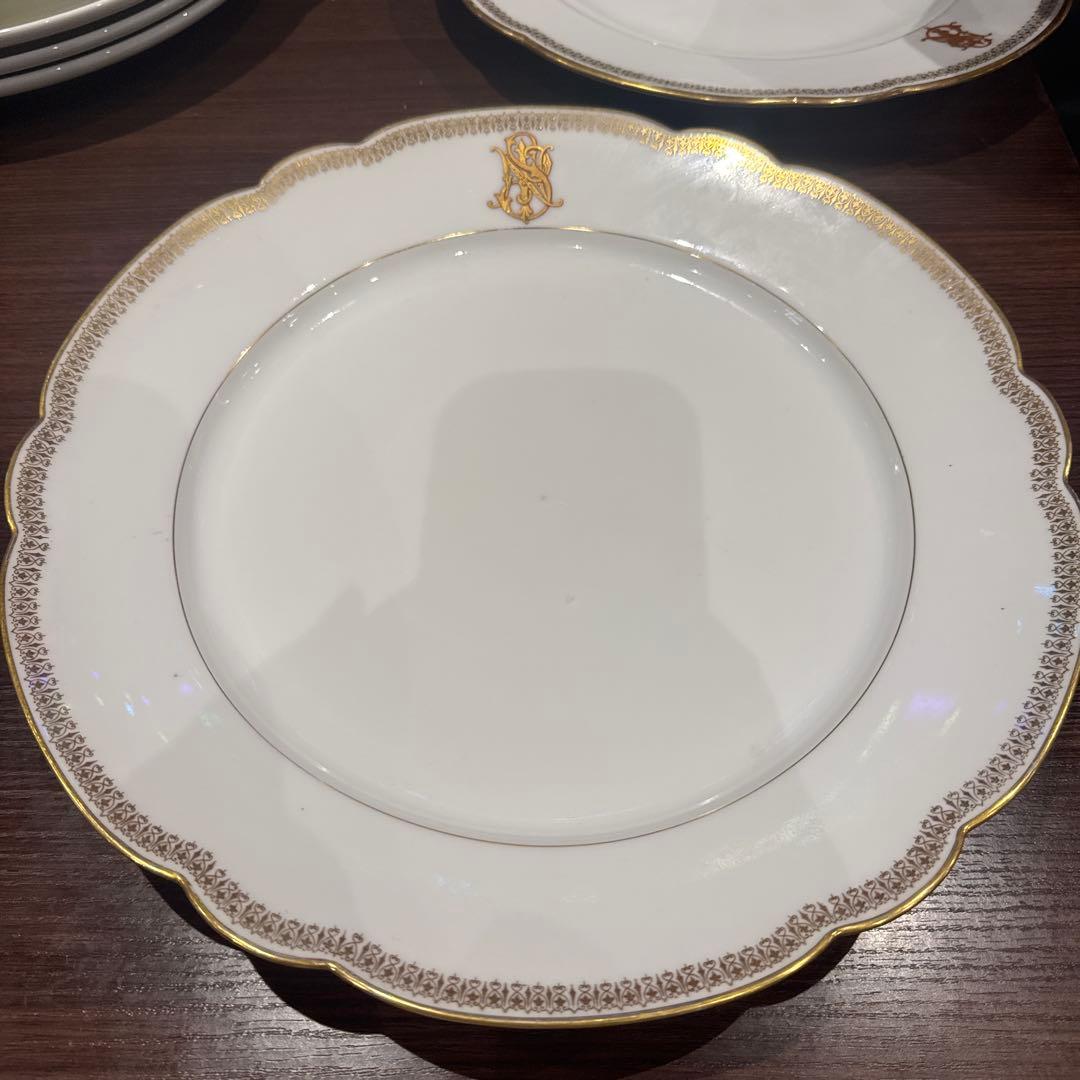 CH. PILLIVUYT & CIE 19世紀 ホワイトプレート