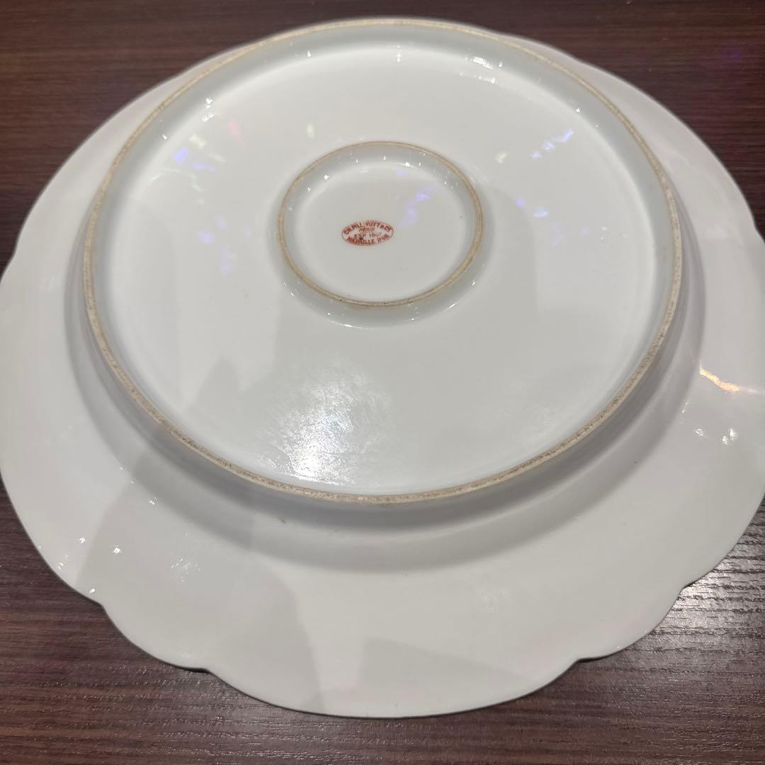 CH. PILLIVUYT & CIE 19世紀 ホワイトプレート