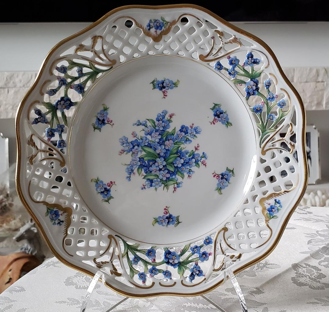 シューマン ⑭ ババリア 勿忘草 ピアス プレート 21.5cm