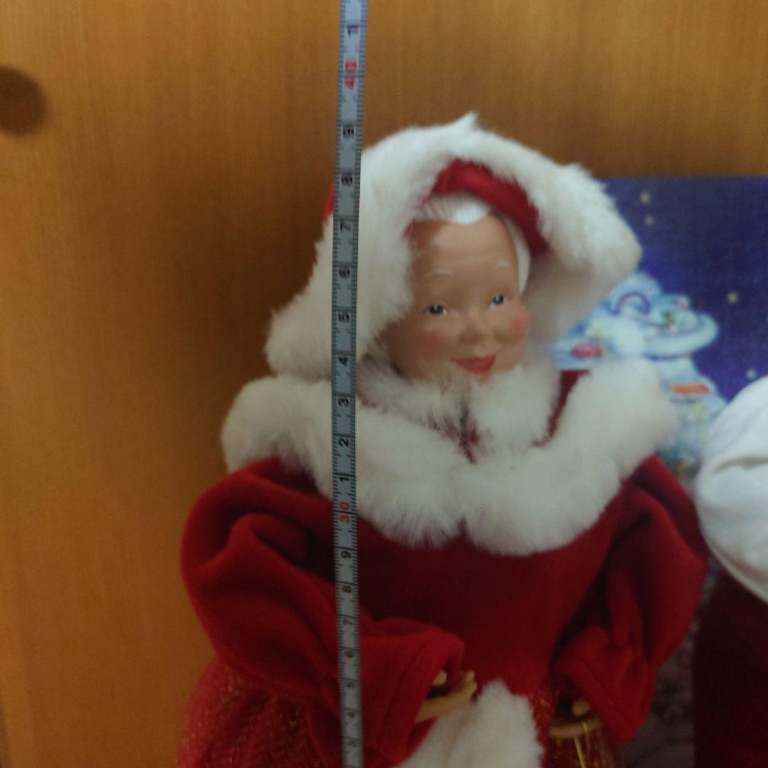 クリスマス！ダンシング、ミュージック！サンタ&サンタ夫人ドールセット！