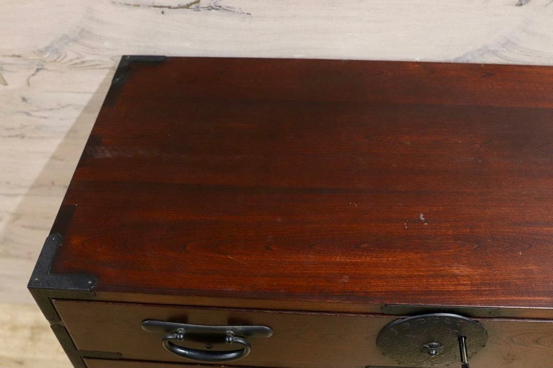 GMIS259○仙台箪笥 時代箪笥 整理箪笥 引出し収納 和家具 和モダン