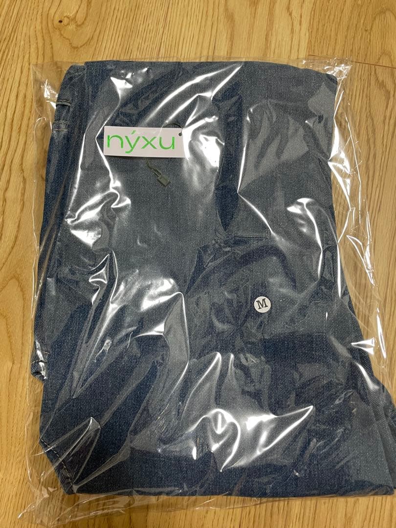 ⭐︎ののの⭐︎nyxu Cheese denim pants Mサイズ