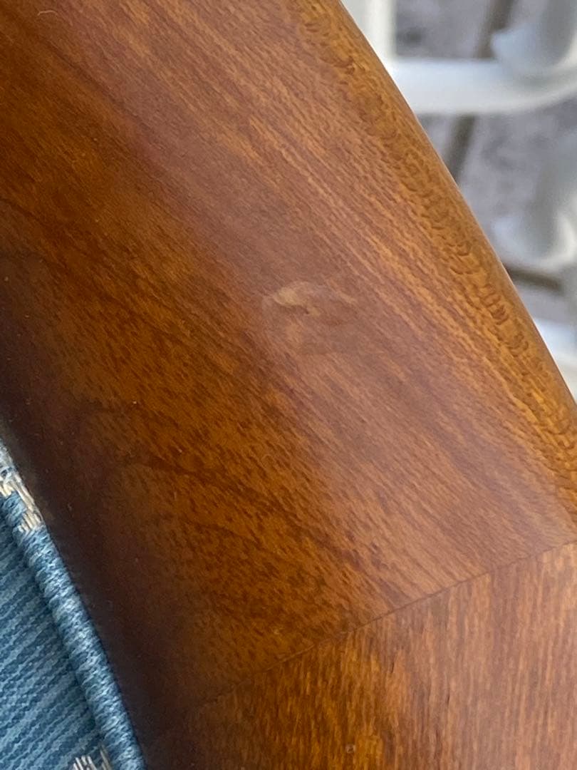 猫脚 ヴィンテージ♦️高級 シングルソファ♦️ダマスク柄♦️上品なくすみブルー♦️送料込