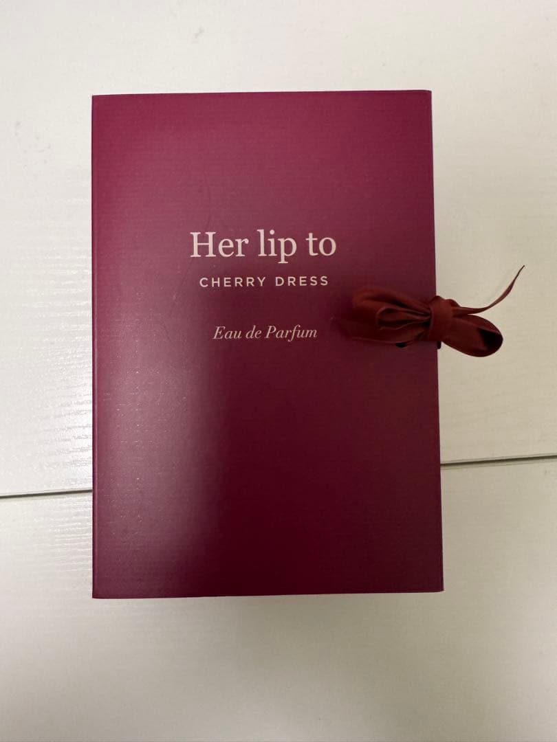 香水(女性用) herlipto CHERRY DRESS Eau de Parfum