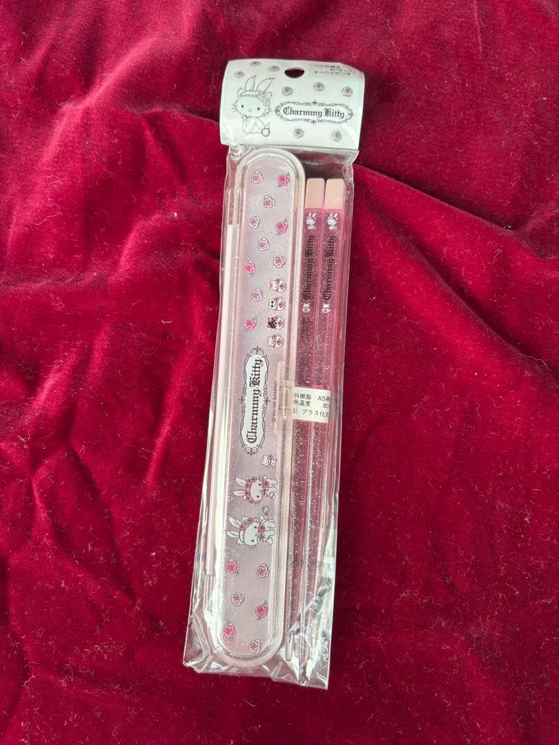 ウサミミ　チャーミーキティ　箸