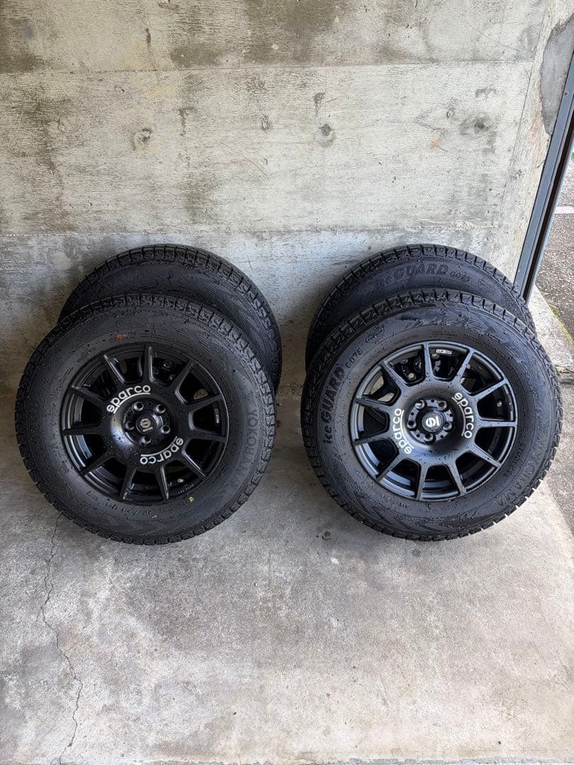 スパルコのテラホイールスタッドレスタイヤのセット