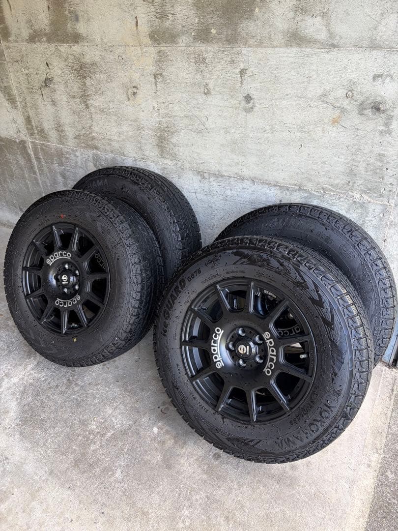 スパルコのテラホイールスタッドレスタイヤのセット