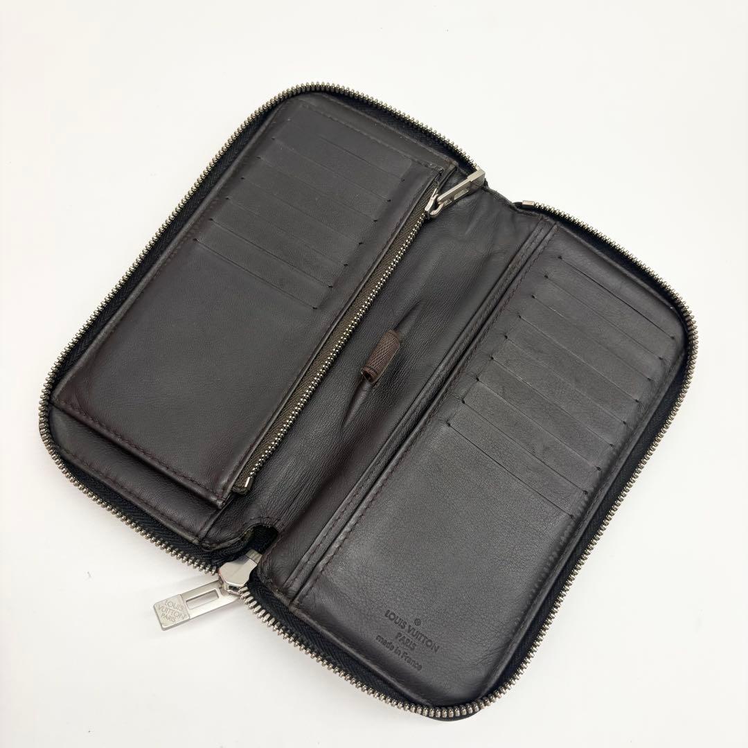 ✨超美品✨ルイヴィトン　ダミエ　ジェアン　ジッピーヴェルティカル