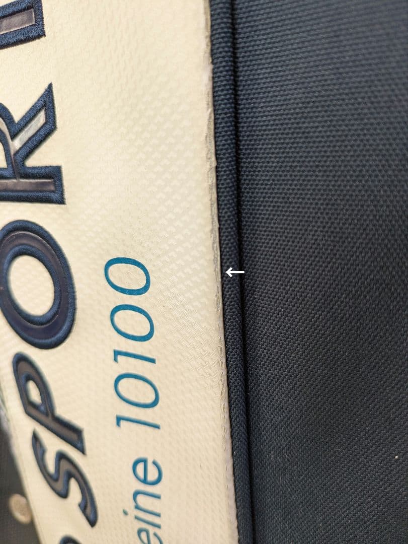 LE COQ SPORTIF ゴルフバッグ スタンド式 ダークブルー