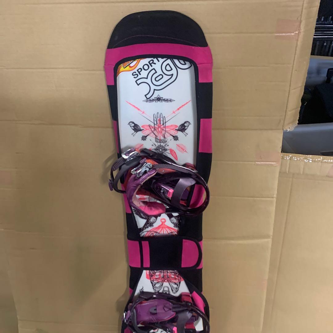 GYPSY SALOMON 143 スノーボード セット