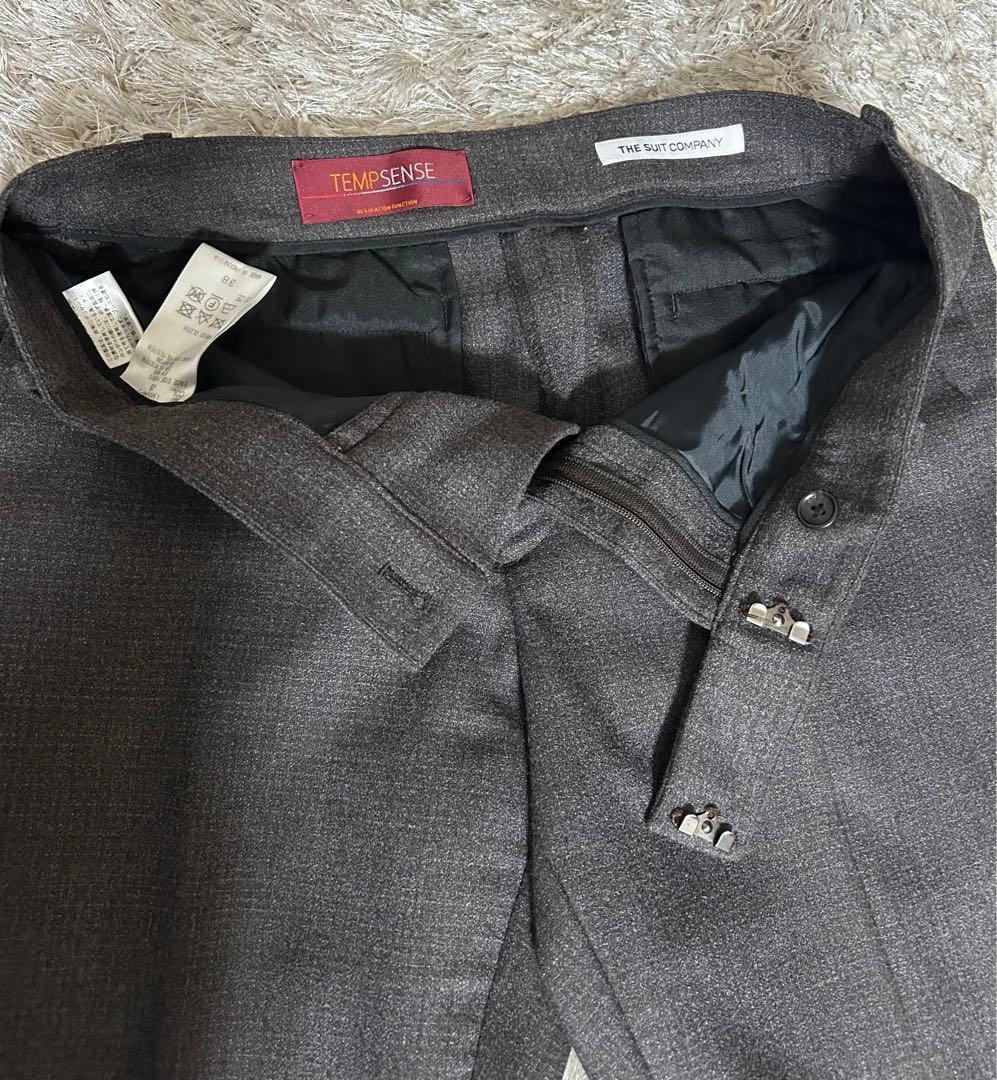 THE SUIT COMPANY she スーツ TEMPSENSE ブラウン